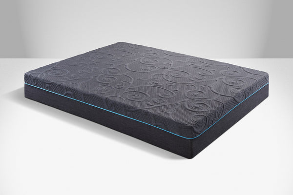 English Elm 14-inch Eastern King Hybrid Mattress Gel Memory Foam Pocket Coils Medium Firm Support B011P439890