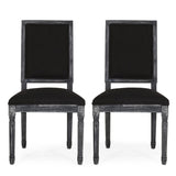 Christopher Knight Home® - Noble House - Regina French Country Wood Upholstered Dining Chair (Set of 2)