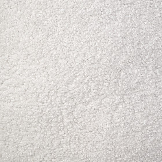 English Elm Shearling Plush Sherpa Swivel Chair with Walnut Wood Base, Black Metal Swivel, Foam Seat Comfort B035P262681