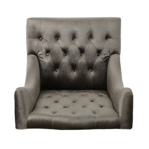 English Elm Toddman Wingback Club Chair Tufted Diamond Stitching Birch Legs Reading Nook Accent 55038.00NVLT