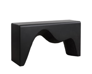 Sunpan MONTANUS Console Table - Modern Minimalist Concrete Design for Entryway & Living Spaces, 62" W 112213