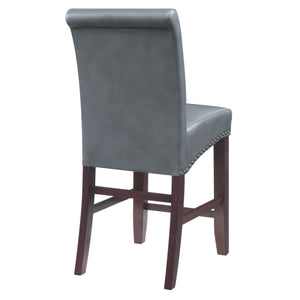 OSP Home Furnishings 24" Parsons Barstool Pewter