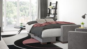 English Elm Primenest Nimbusflow Convertible Chaise Lounge With Storage – Modern Comfort & Style For Any Space B030P303530-GIGA