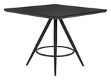 Tinos Dining Table Black 110187 Zuo Modern