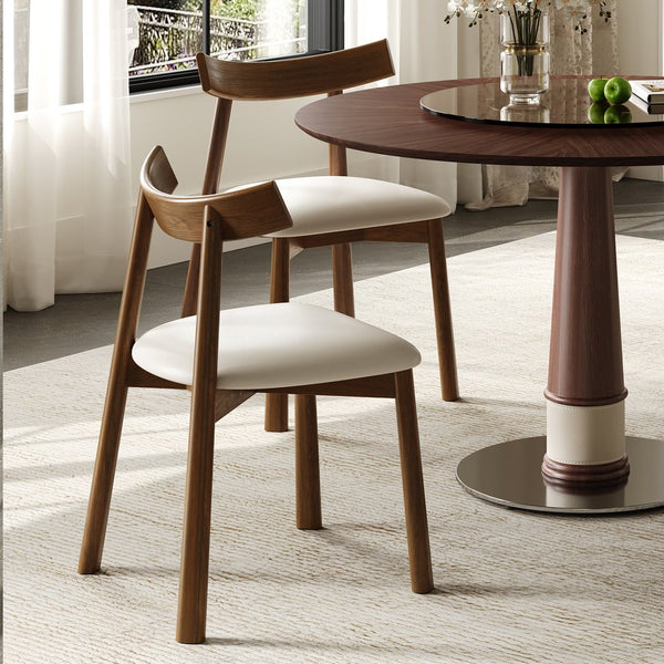 English Elm Retractable Rock Slab Dining Set with Leather Wrapped Base for Compact Apartments W2700S00134