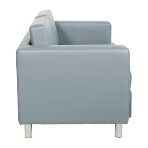 OSP Home Furnishings Pacific LoveSeat Charcoal Grey