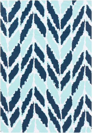 Livabliss Cape Cod Flatweave Polyester Accent Rug for Entryways Patios and Coastal Spaces CCD1004-23