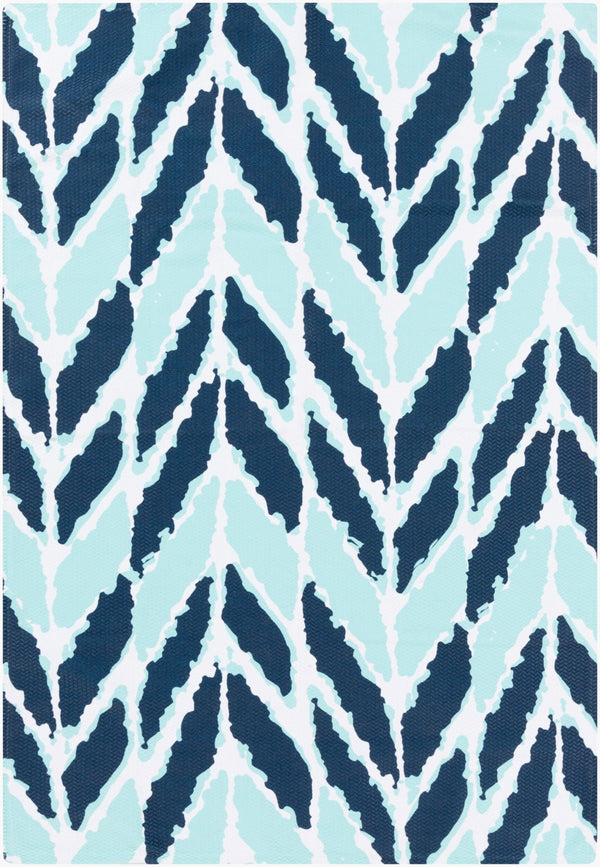 Livabliss Cape Cod Flatweave Polyester Accent Rug for Entryways Patios and Coastal Spaces CCD1004-23