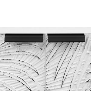 English Elm Vibe 47.2'' Modern Tv Stand - Stylish Media Console With Spacious Storage & Solid Wood Legs For Safety N724P233372K-GIGA