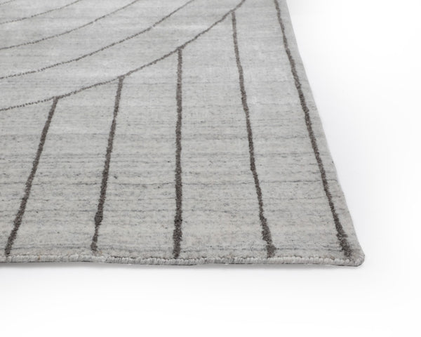 Sunpan FEZ Hand-Loomed Ivory & Grey Rug – Unique Artisan Craftsmanship, 8' x 10' for Stylish Interiors 108738