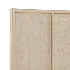 English Elm Modern King Storage Bed Chenille Headboard with Built-in Led Ambient Lighting B011S02163