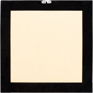 Surya Chromatic Modern Wall Art - 18"H X 18"W Framed Decor For Stunning Home Makeovers & Easy Care Main, Blue,Frame, Wood,Polystyrene Ccm001-set