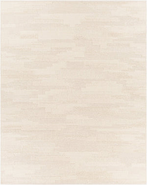 Livabliss Cocoon Ccn-1000 Handwoven Wool Accent Rug Artisan Crafted for Entryways and Bedrooms Cream 8' x 10' CCN1000-810
