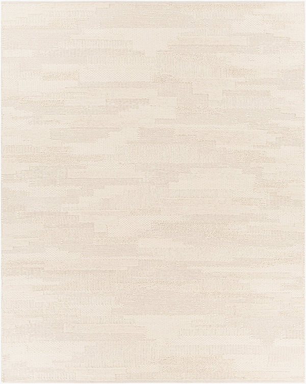 Livabliss Cocoon Ccn-1000 Handwoven Wool Accent Rug Artisan Crafted for Entryways and Bedrooms Cream 8' x 10' CCN1000-810