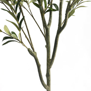 English Elm 180cm Artificial Olive Tree Faux Botanical with Flexible Iron Frame for Any Room 70528.00
