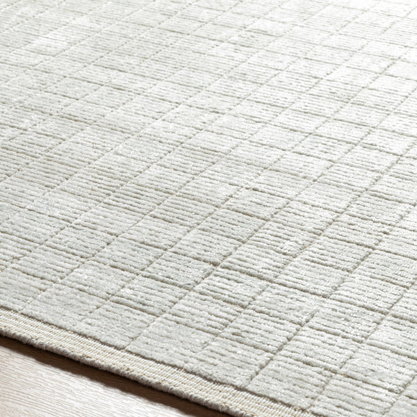 Carre CCR-2300 8' x 10' Handmade Rug CCR2300-810  Light Beige, Cream Surya