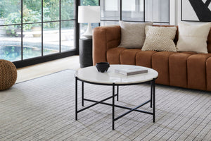 Surya Carre Handmade 2' X 3' Rug - Luxurious Viscose & Wool Blend, Modern Design For Elegant Interiors Black Viscose,Wool Ccr2301-23