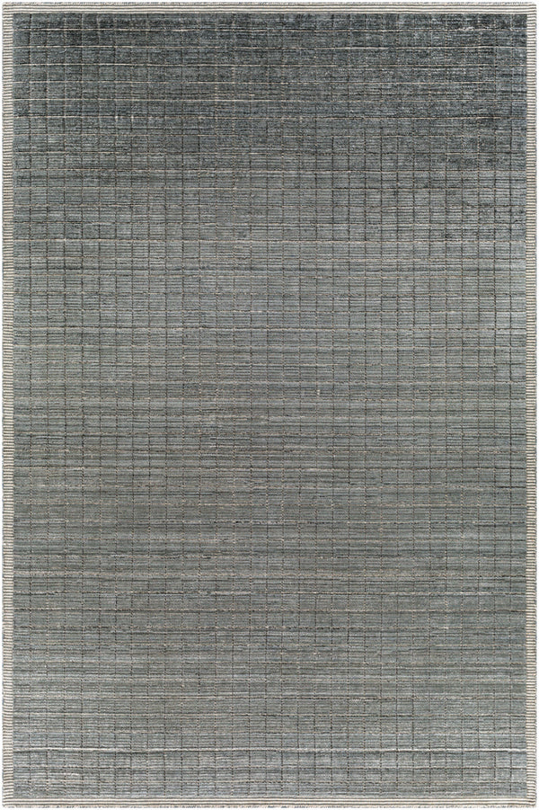 Carre CCR-2302 6' x 9' Handmade Rug CCR2302-69  Charcoal Surya