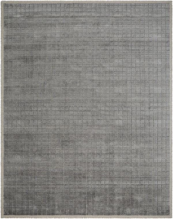Carre CCR-2302 8' x 10' Handmade Rug CCR2302-810  Charcoal Surya