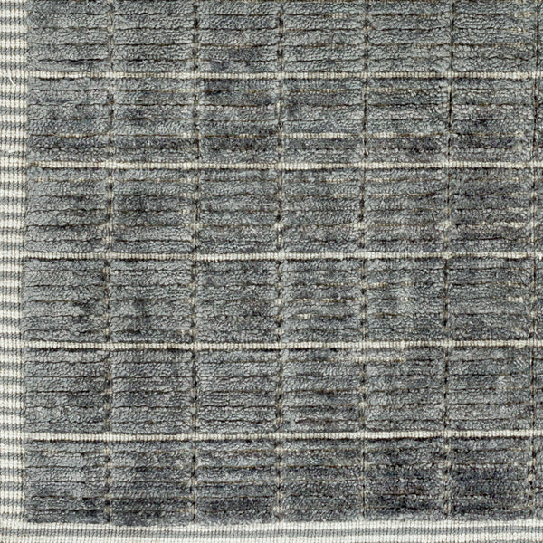 Carre CCR-2302 8' x 10' Handmade Rug CCR2302-810  Charcoal Surya