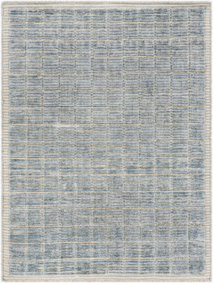 Surya Carre Handmade 2' X 3' Rug - Luxurious Viscose & Wool Blend, Modern Design For Elegant Interiors Denim Viscose,Wool Ccr2303-23
