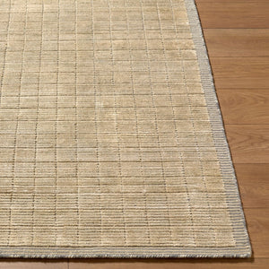 Surya Carre Hand-loomed Viscose Wool Area Rug Minimalist Indian Craft for Living Spaces 12' x 15' Rectangle CCR2304-1215