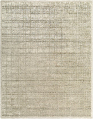 Surya Carre Hand-loomed Viscose Wool Area Rug for Modern Living and Dining Spaces 8'10" x 12' Rectangle CCR2305-81012