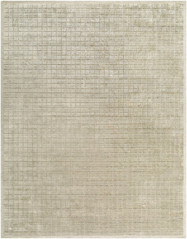 Surya Carre Hand-loomed Viscose Wool Area Rug for Modern Living and Dining Spaces 8'10" x 12' Rectangle CCR2305-81012