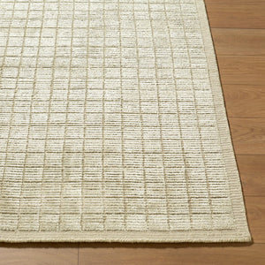 Surya Carre Hand-loomed Viscose Wool Area Rug for Modern Living and Dining Spaces 8'10" x 12' Rectangle CCR2305-81012
