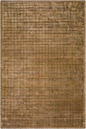 Surya Carre Hand Loomed Wool Viscose Area Rug Artisan Crafted for Living and Dining Rooms 6' x 9' Rectangle CCR2306-69