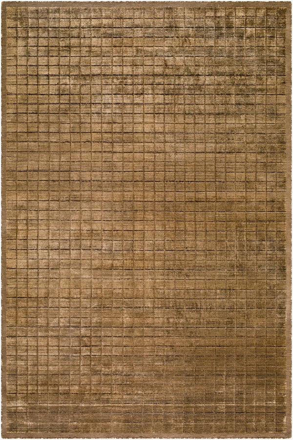 Surya Carre Hand Loomed Wool Viscose Area Rug Artisan Crafted for Living and Dining Rooms 6' x 9' Rectangle CCR2306-69