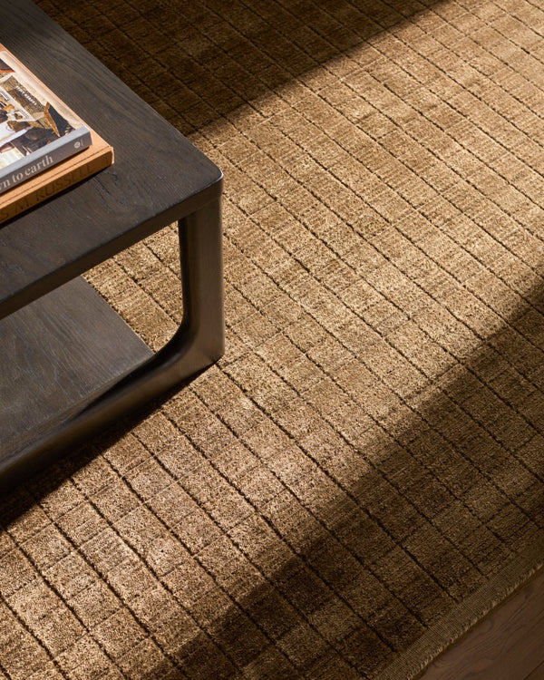 Surya Carre Hand Loomed Wool Viscose Area Rug Artisan Crafted for Living and Dining Rooms 6' x 9' Rectangle CCR2306-69