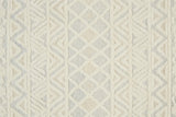 Feizy Rugs Anica Wool Hand Tufted Moroccan Rug Ivory/Blue/Tan 12' x 15'
