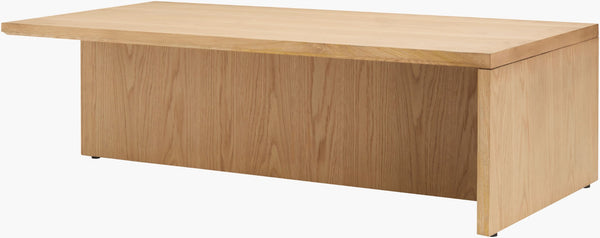 Livabliss Cascata Mid-century Modern Wood Veneer Coffee Table Low Profile Living Room Accent CCTA002-165426