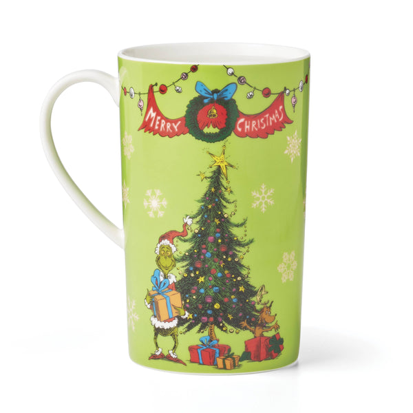 Lenox Merry Grinchmas Magic Heat-Changing Mug Green, IVORY PORCELAIN 896339