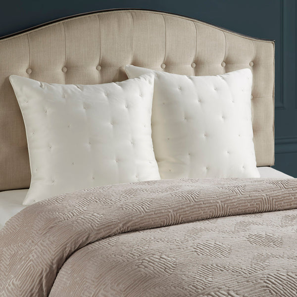 JLA Home Madison Park Signature - Oversized Madison Park Pescal Velvet Comforter Set — Duvet-Style Luxe Texture, Hypoallergenic Fill, Oeko-Tex Certified 96 L x 110 W x 1.5H MPS10-522