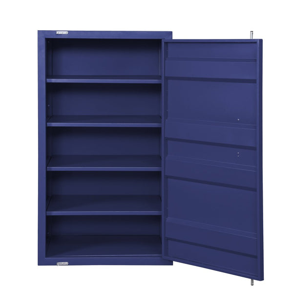 English Elm Cargo Industrial Metal Storage Cabinet with Locking Door and Adjustable Shelves for Loft B2726P411564