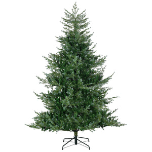English Elm Homcom 7.5Ft Realistic Artificial Christmas Tree With 1288 Branches, Auto-Open, Easy Setup & Safe Design W2225P229601