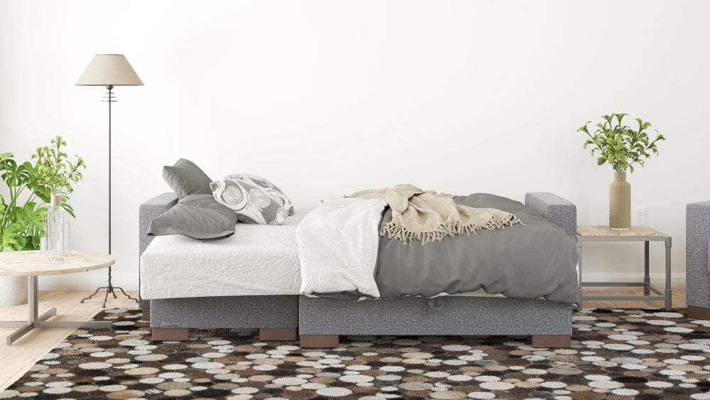 English Elm Primenest Nimbusflow Convertible Chaise Lounge With Storage - Stylish, Comfortable, And Versatile! B030P303534-GIGA