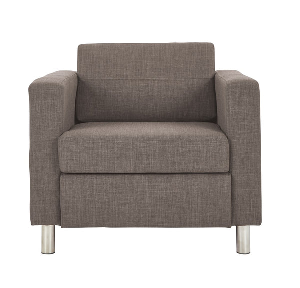 OSP Home Furnishings Pacific Armchair Cement