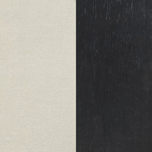 English Elm 2pc Plush Button-Tufted High Back Dining Chairs with Rolled Top, Nailhead Trim and Tapered Legs Beige,Carbon Black 42.5 L x 13 W x 19.25 H B011P311396