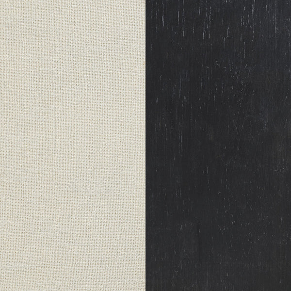 English Elm 2pc Plush Button-Tufted High Back Dining Chairs with Rolled Top, Nailhead Trim and Tapered Legs Beige,Carbon Black 42.5 L x 13 W x 19.25 H B011P311396