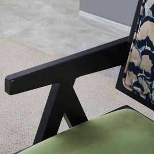 English Elm 2 Black Rubberwood Dining Chairs With Rattan-Style Seats – Medieval Elegance For Modern Spaces W2720P237609