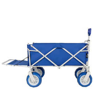 English Elm Beach Wagon with Extendable Tailgate All-terrain Tires and 500 Lb Steel Frame W2932P426706