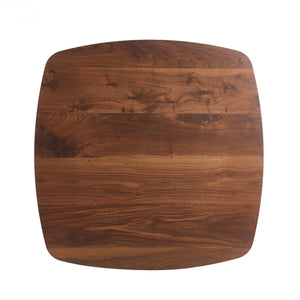English Elm Halloween Square Pedestal Dining Table Walnut Finish Compact Nook Seating for Two W3766P397283