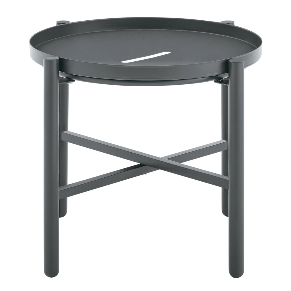 English Elm Sunset 3-Piece Conversation Set with Removable Zippered Cushions, Waterproof UV Fabric, Rust‑Resist Grey B365P397649