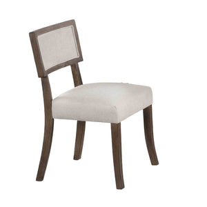 English Elm Contemporary Northall Arm Chair with Sleek Upholstery and Minimalist Profile for Modern Dining Spaces Dark Walnut,Light Gray 13 L x 39 W x 22 H B2741P406760