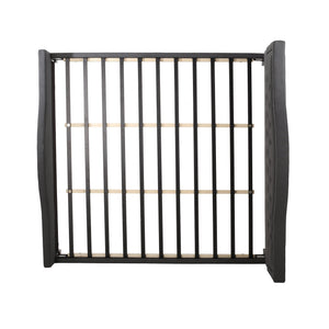 English Elm Christopher Knight Home® - VIRGIL Fully Upholstered King Bed with Button Tufted Diamond Stitch Headboard, Sturdy Frame Dark Gray 81.75 L x 25 W x 9 H N761S7106803B