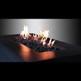 English Elm 24'' H Concrete Propane/Natural Gas Outdoor Fire Pit Table