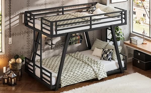 English Elm Double Twin House Bed Pine Wood Frame Kids Playhouse Bunk with Storage Drawers W5305S00062